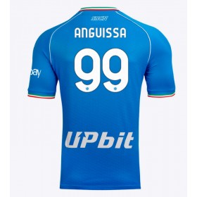 SSC Napoli Frank Anguissa #99 Hemmakläder 2023-24 Kortärmad